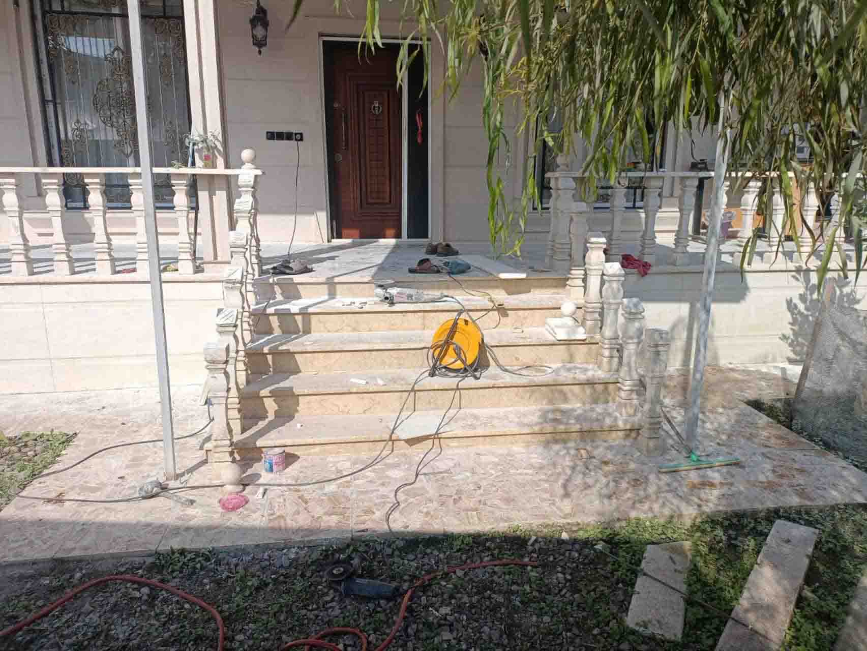 عکس دهم سنگ کاری در رشت