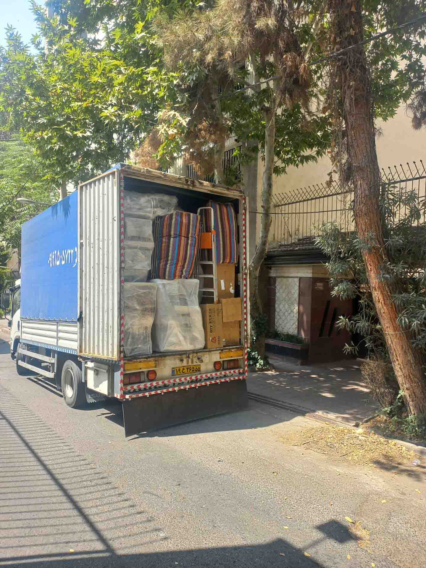 عکس اول باربری در شرق تهران