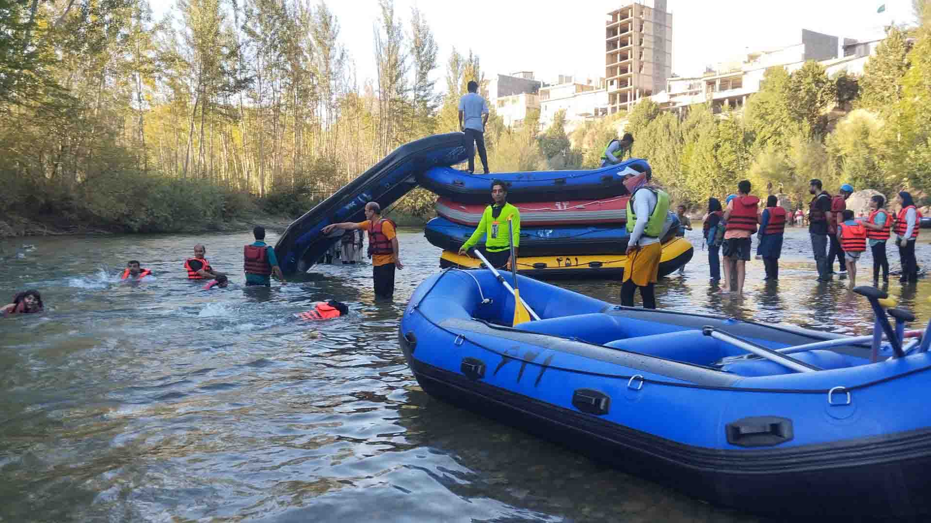 عکس ششم تور رفتینگ سامان