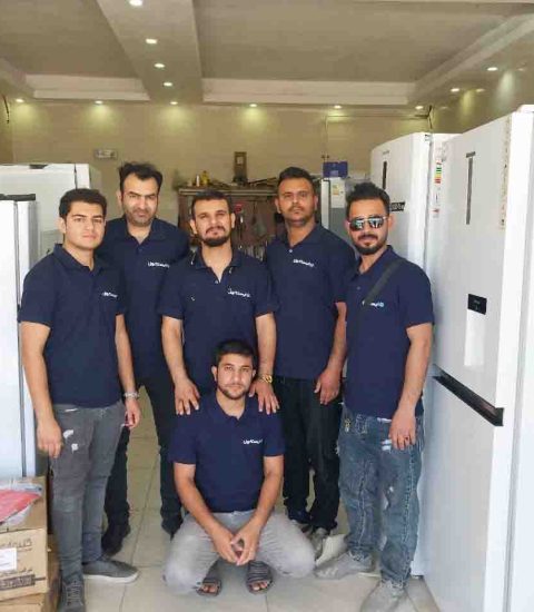 عکس ذوم تعمیر یخچال در پردیس اهواز