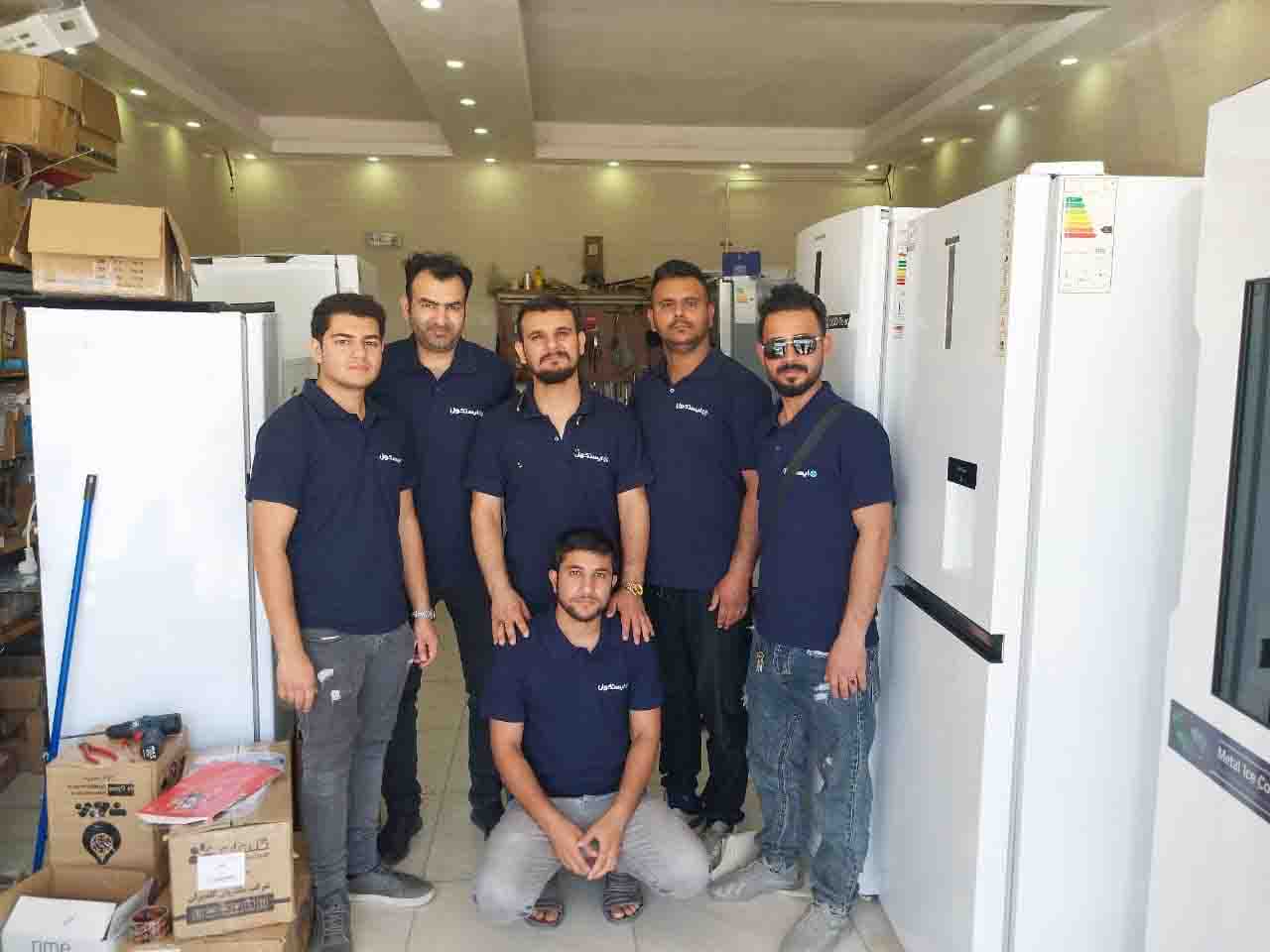 عکس ذوم تعمیر یخچال در پردیس اهواز